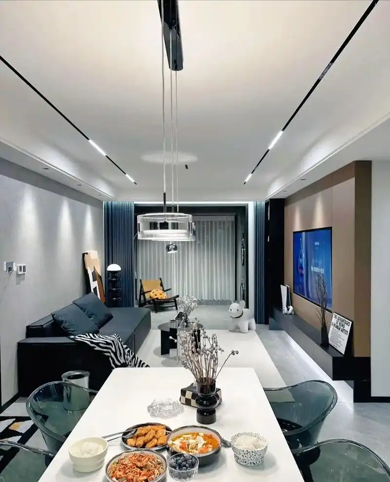 餐客厅一体设计.分享客餐厅一体的设计效果图.