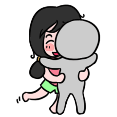 微信表情-废柴姑娘