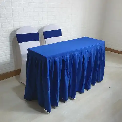 厂家直销员工培训便携式简易加厚桌椅户外活动桌子长条会议桌