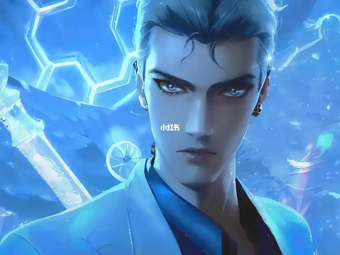 哪吒重生敖丙  #新神榜哪吒重生  ai改图,重绘了双眼和嘴,拉了曲线