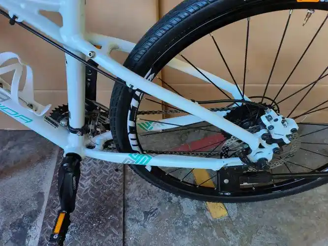 美利达维多利亚700,女款山地车前后双油碟27速,前叉带锁死 - 抖音