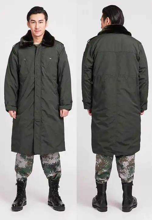 运动户外士兵常服大衣温区棉大衣棉大衣常服防寒棉大衣6001