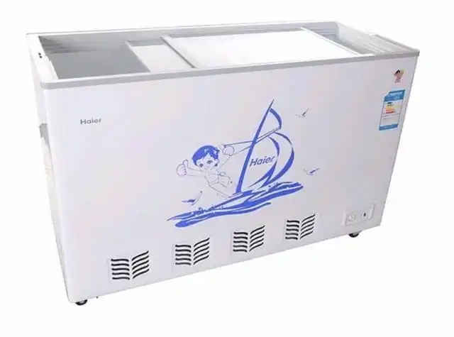 几乎全新海尔冰柜一台