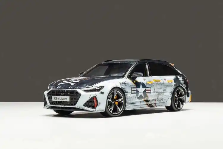 限量199奥迪rs6vf103海盗旗涂装