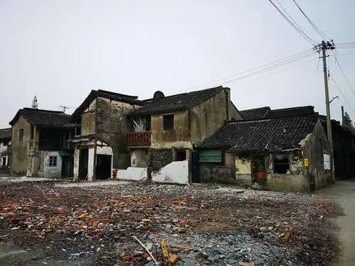 消失中的川沙横沔老镇