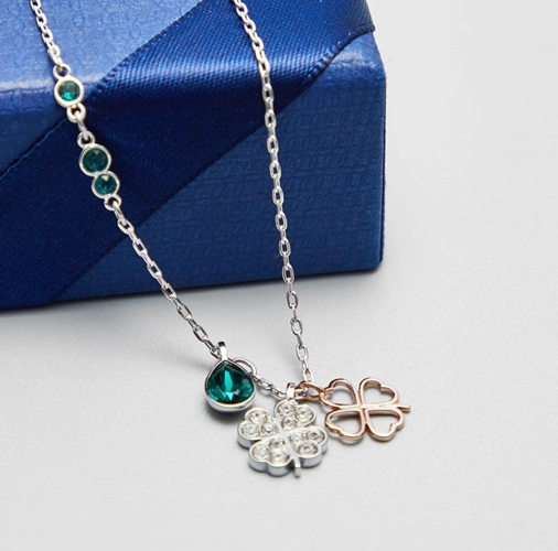 swarovski 施华洛世奇 duo clover 5139471 四叶草项链 新低292.