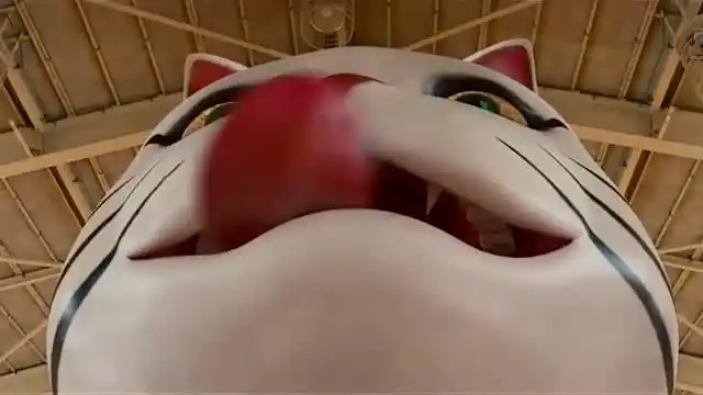 恐怖电影第1番:巨大的食人招财猫登场