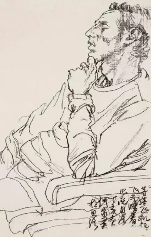 要想把速写画好完全可以临摹这些大师的作品