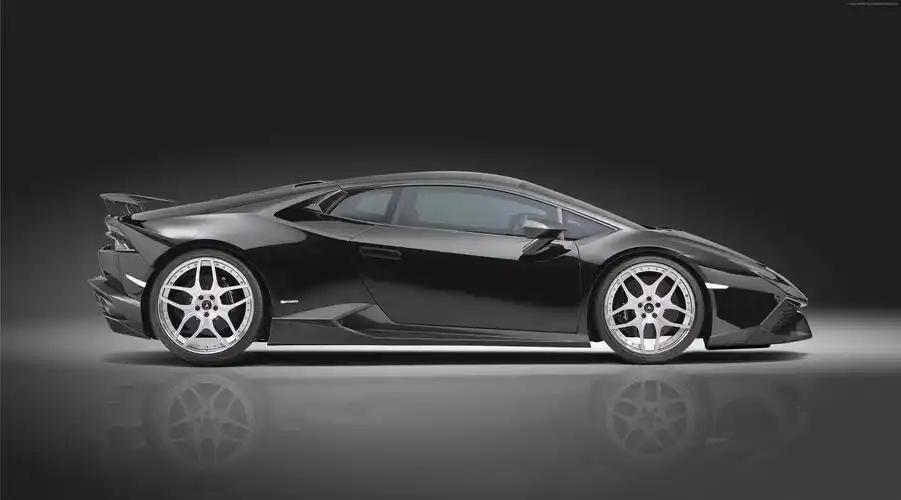 兰博基尼huracan lp610-4,超级跑车,黑色,豪华车,跑车,试驾(卧式)3840