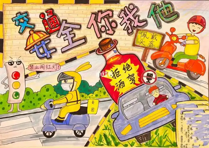 交通安全绘画