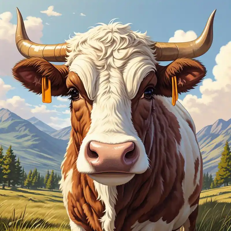这些牛头像真的太酷了,每一张都散发着独特的魅力.