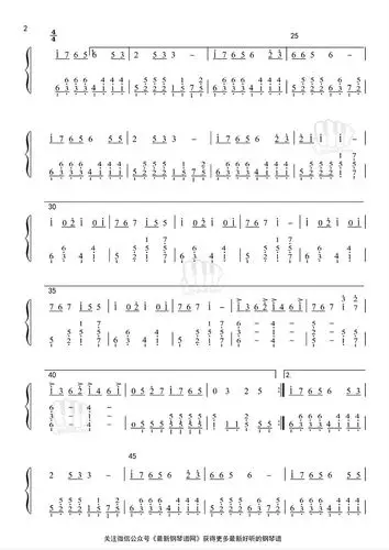 最近抖音里挺火的planet钢琴版附谱