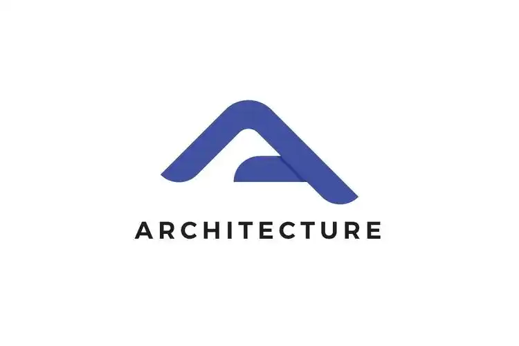 创意字母a图形建筑主题logo商标设计模板 architecture a letter logo