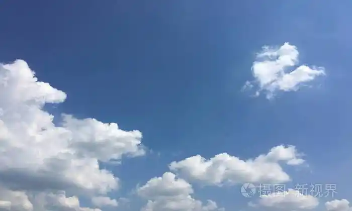 云天蓝色的背景云蓝色的天空