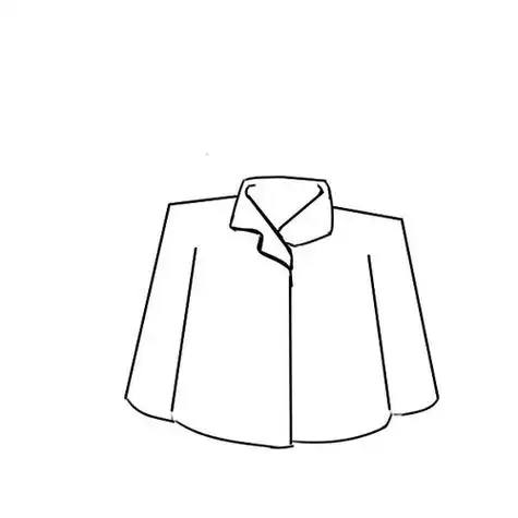 上衣简笔画上衣简笔画图片