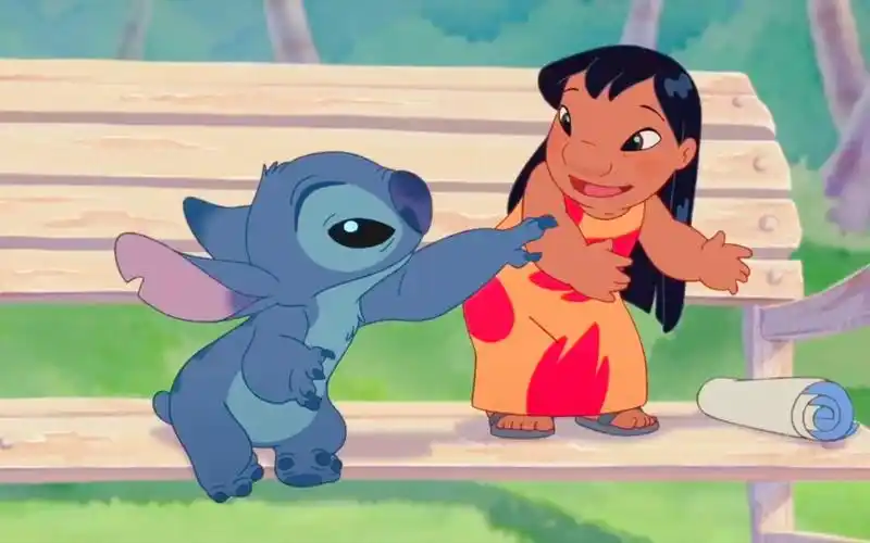 爱你的人儿又怎么会不关心你的小情绪呢#星际宝贝#史迪奇莉萝