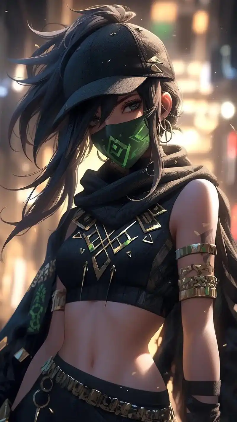 你没见过的阿卡丽#高清图片  - 抖音