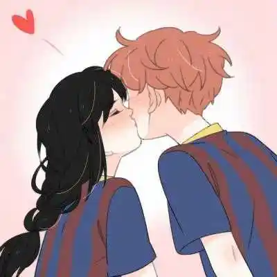 一对两张美丽动漫爱人头像,情侣头像图片-回车桌面