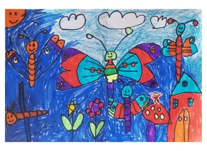 童心培训学校参加河北省绘画大赛获奖作品选——优秀奖作品