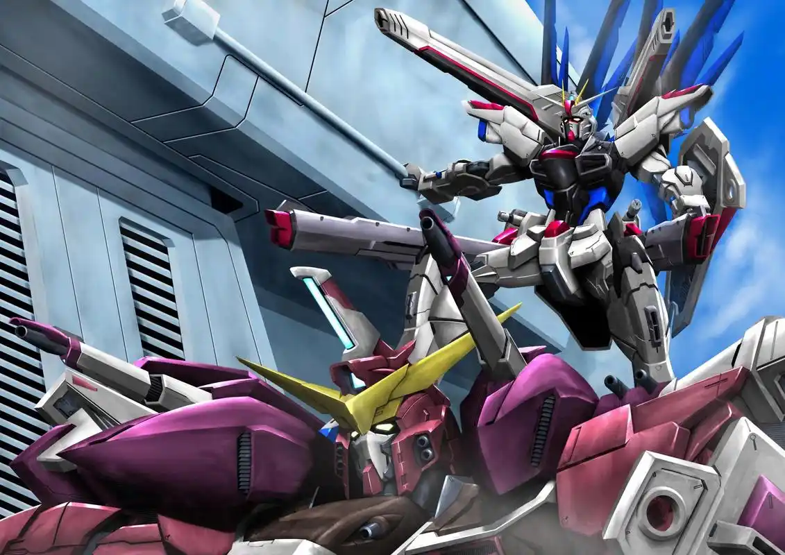 机动战士高达seed插画欣赏,期待新的剧场版.#动漫# #插画# #高达