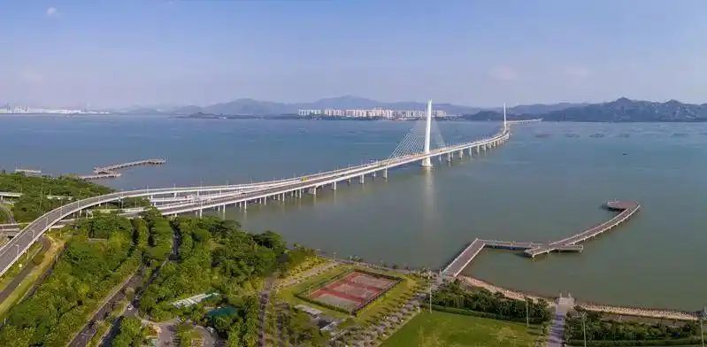 深圳文脉影像志│深圳湾大桥一排巨大的琴键