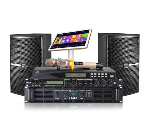 nearstar专业家庭别墅ktv卡拉ok音响功放点歌机ktv