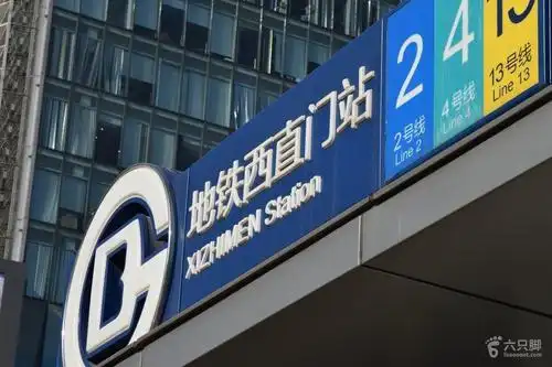 北京内城9门文化之旅西直门附近:地铁2号线西直门站