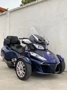 原装进口杜卡迪庞巴迪1300cc倒三轮摩托车沙滩旅行车重型机车跑车