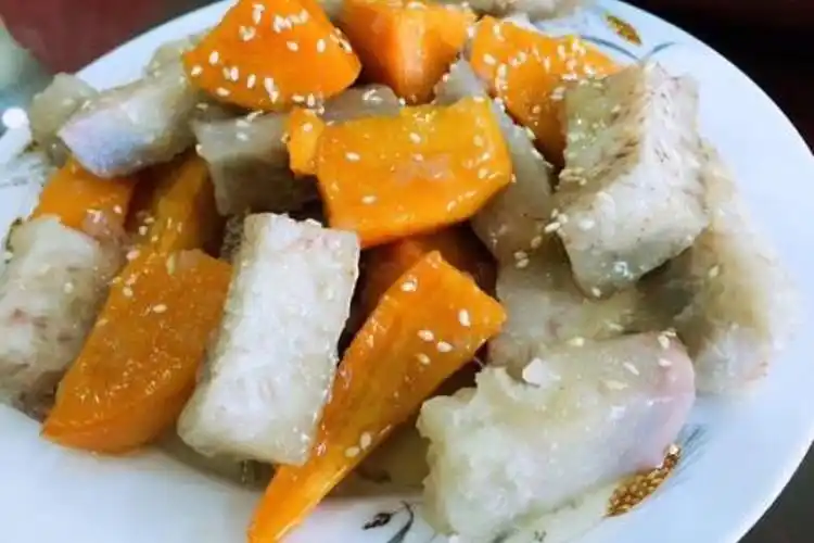 潮式糖浆脆皮芋头红薯