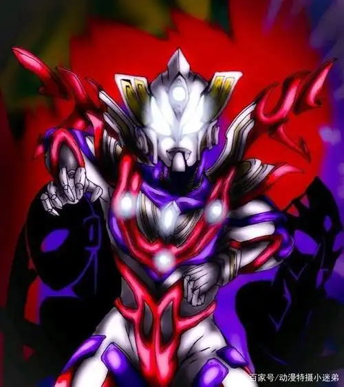 四个奥特曼的新形态,融合黑暗和正义的力量