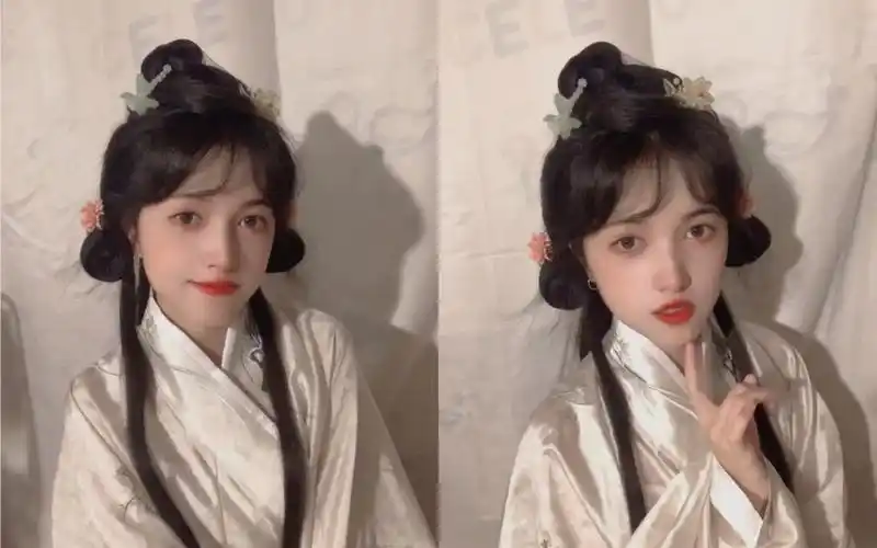 明制汉服发型/短发/简单