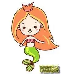 简笔画怎么画小美人鱼最好是简笔画漂亮小美人鱼的简笔画