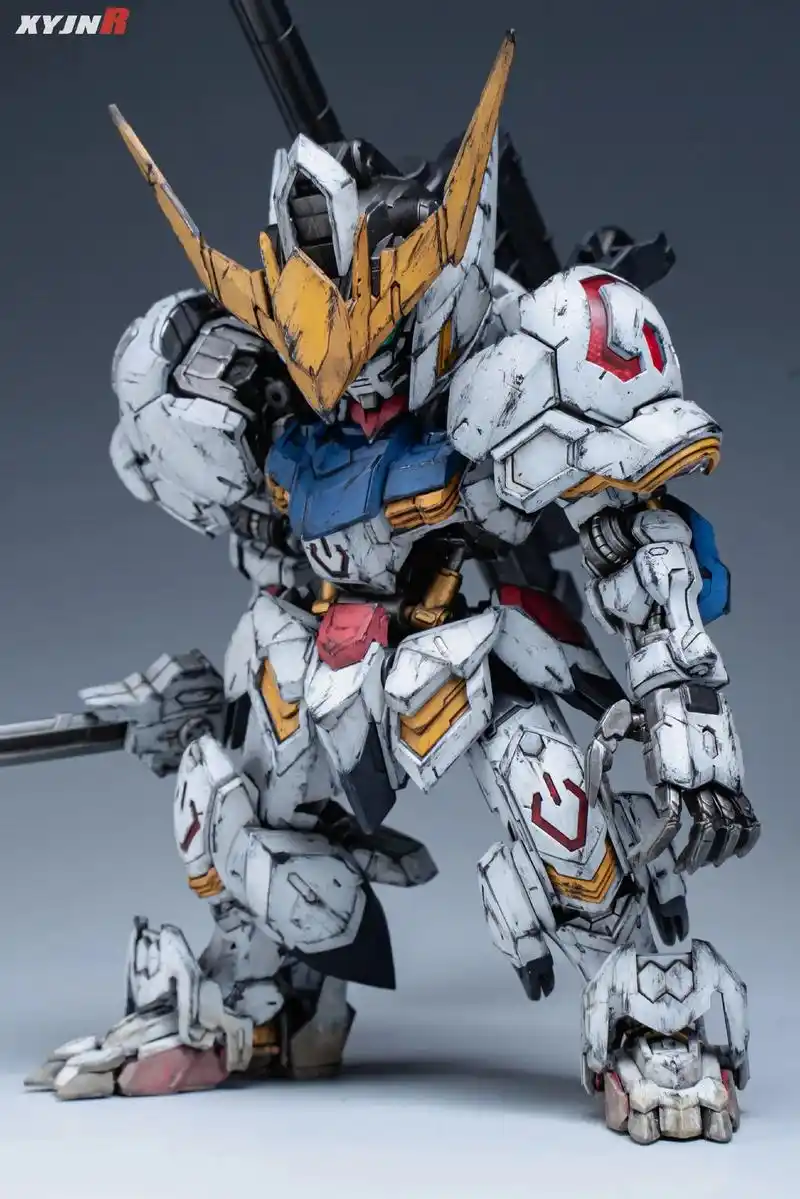 "巴巴托斯参上"mgsd战损旧化.作品范例:金属骨架表现77外 - 抖音