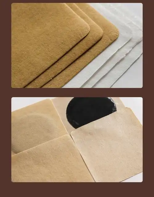 无纺布老式传统手工黑膏药布防过敏防渗漏复合纯棉布空白带膜布贴新型