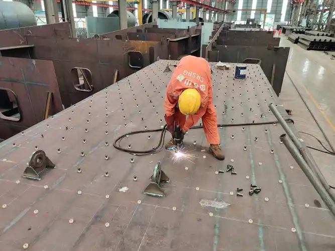 顶板剪力钉焊接