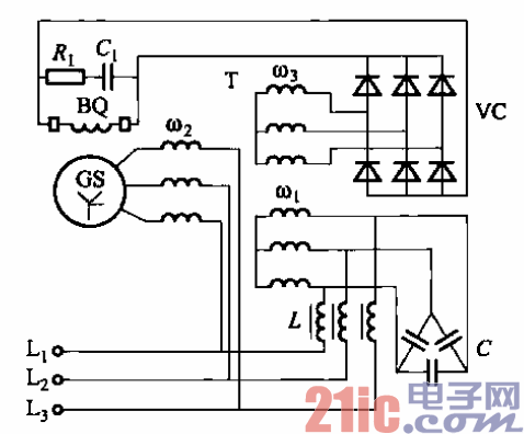 相复励励磁方式电路