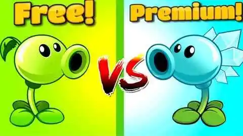 植物大战僵尸  :豌豆射手寒冰射手比拼