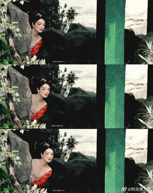 张雨绮古装路透梦回妖猫传