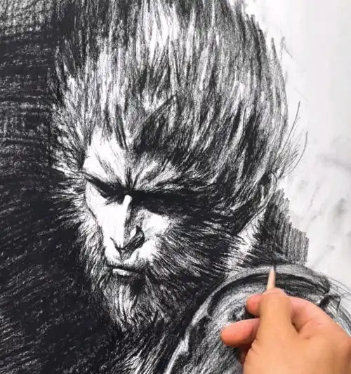 【黑神话悟空】一镜到底绘制大圣归来