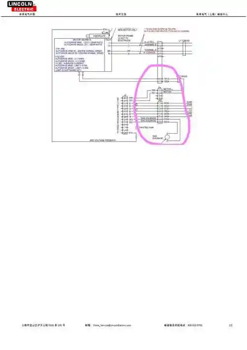 气多丝埋弧系统中,传统焊接电源idealarc®ac1200 输入电源的接线