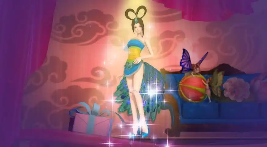 精灵梦叶罗丽的关于孔雀三个小秘密网友孔雀确不简单