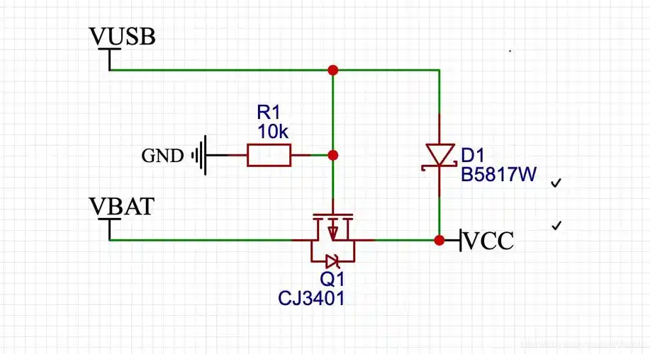 1,单按键开关机电路
