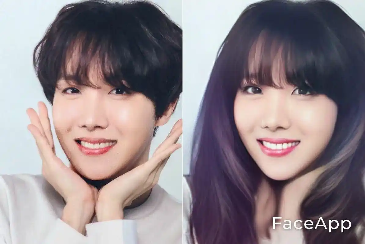 这女装颜值足以和现任女爱豆媲美了哈哈哈哈只不过如果是女团叫防弹