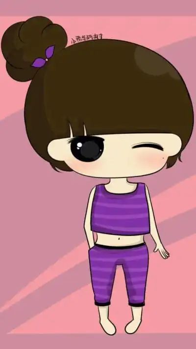 iphone壁纸,小希,套图,卡通,手绘.