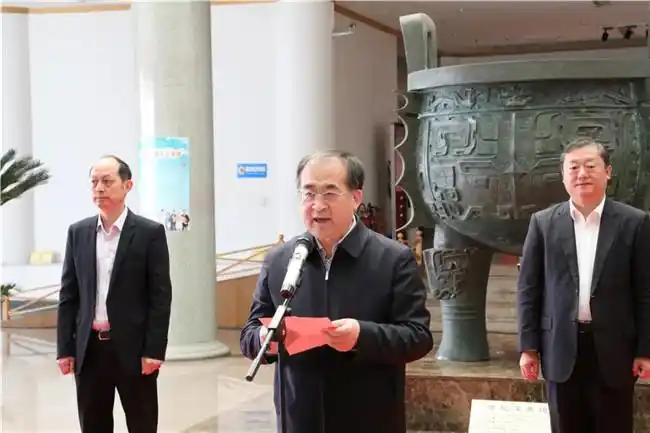 鲁风楚韵黄冈邾城历史文化展在潍坊市博物馆盛大开展