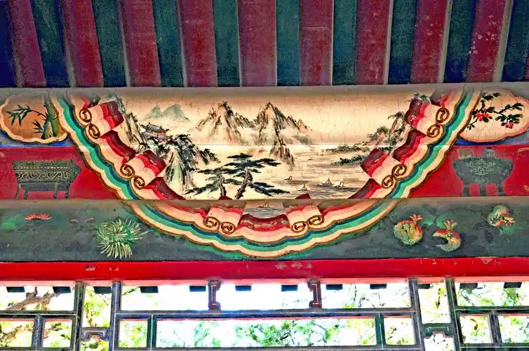 皇家园林颐和园(四十九)长廊_彩画