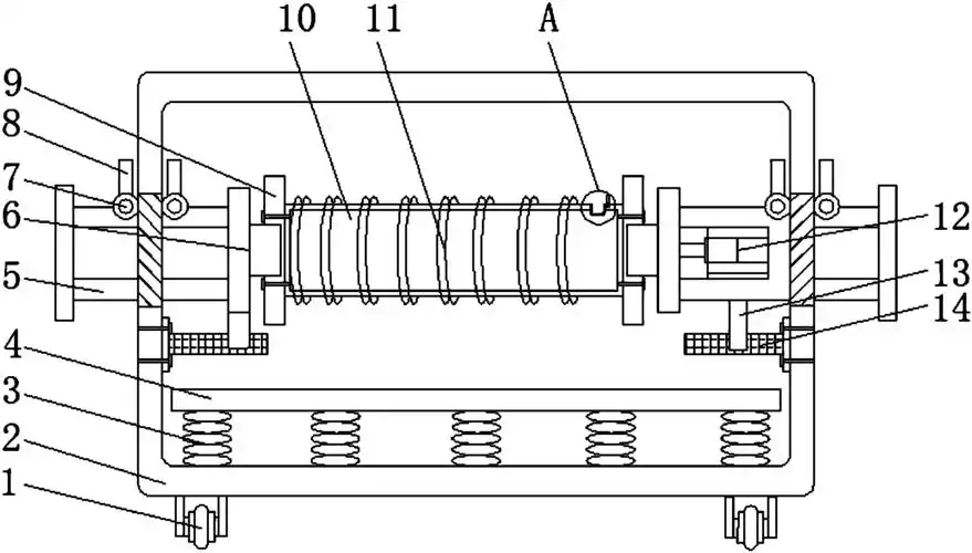 一种电线电缆用自动收线装置