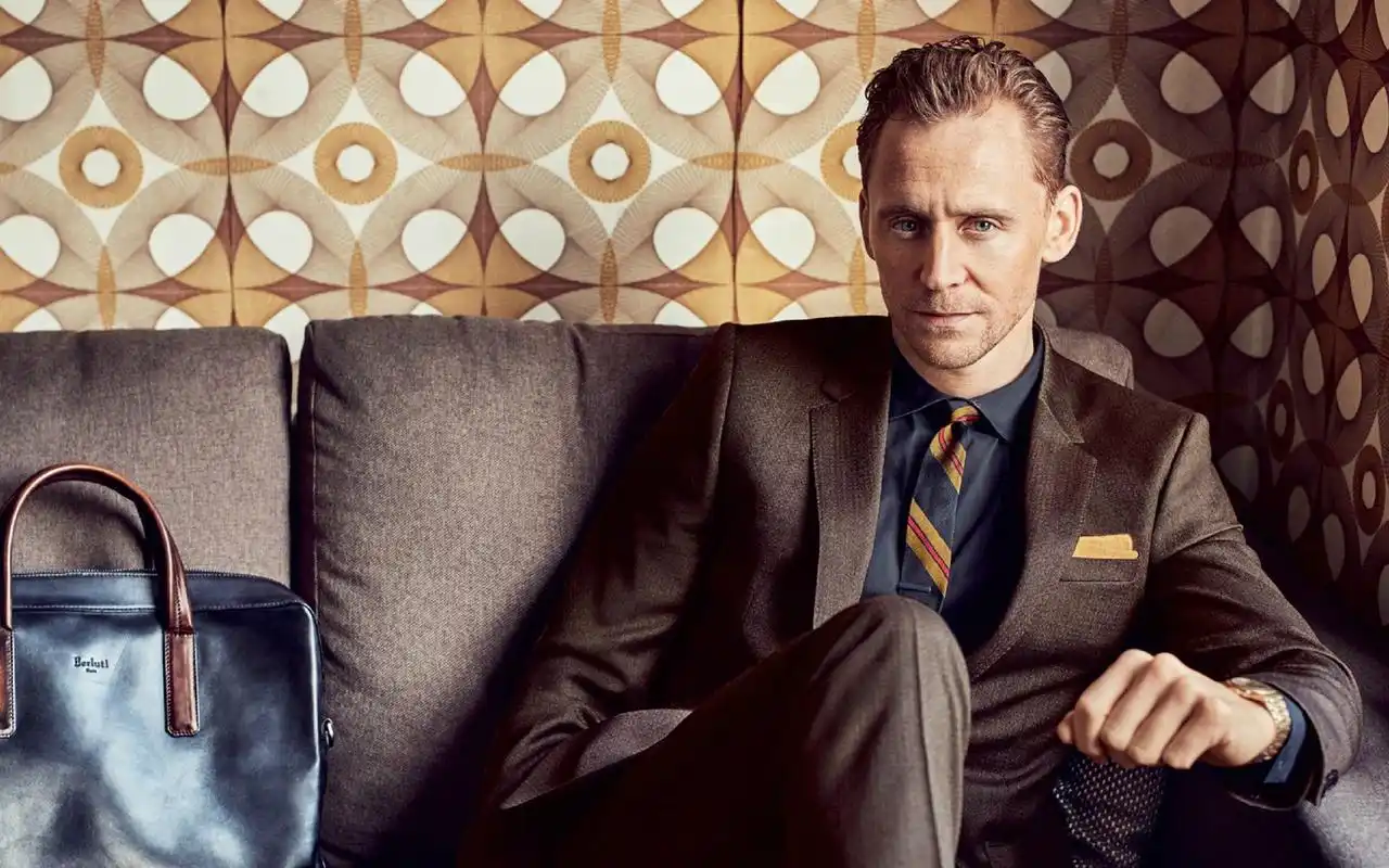 抖森西装帅气绅士写真图片桌面壁纸