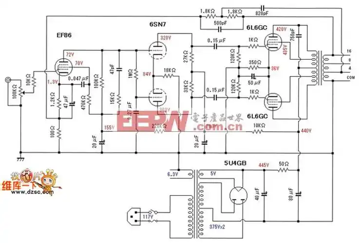 ef866sn76l6推挽电路图