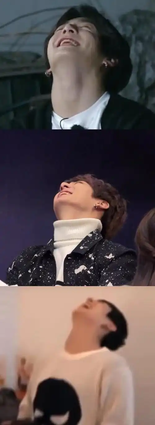 帅哥即使连仰天大笑都还能这么好看又可爱.